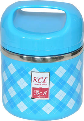 KCL Thermo 1 Continer Lunch Box 1 Containers Lunch Box(600 ml), Blue
