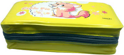 Milton KB007 2 Containers Lunch Box, Yellow