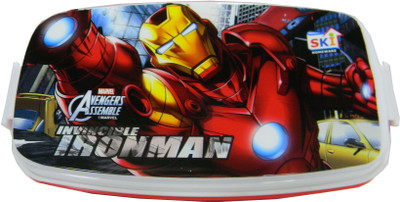 SKI LunchBox 14 2 Containers Lunch Box(750 ml), Red