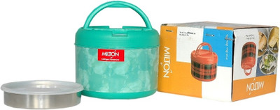 Milton Brunch Maxx School Carriers Plastic, Stainless Steel Lunch Boxes(500 ml), Green
Milton Brunch Maxx School Carriers Plastic, Stainless Steel Lunch Boxes(500 ml), Green