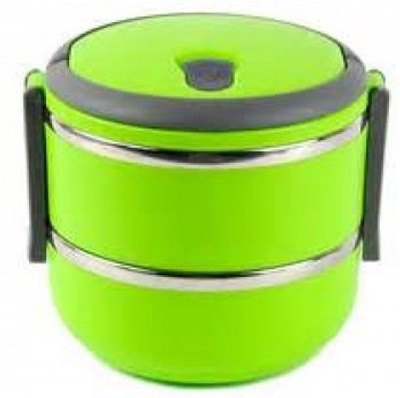 HENGLI mps 2 Containers Lunch Box(1400 ml), Orange