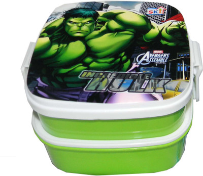 SKI LunchBox 4 2 Containers Lunch Box(750 ml), Green