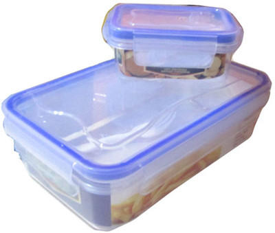 Goldcave Kids Lock And Seal - Water & Air Proof 2 Containers Lunch Box(450 ml), Transparent
Goldcave Kids Lock And Seal - Water & Air Proof 2 Containers Lunch Box(450 ml), Transparent
