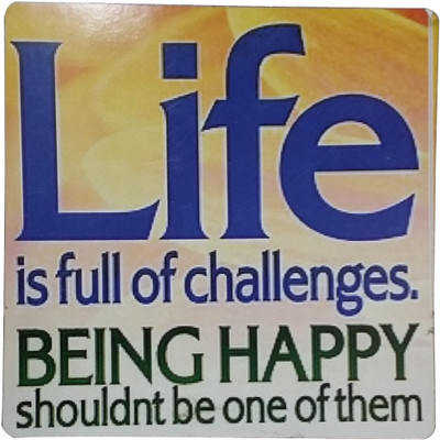 Fabionic LIFE is full of challenges. BEING HAPPY shouldn’t be one of them Fridge Magnet Pack of 1
Fabionic LIFE is full of challenges. BEING HAPPY shouldn’t be one of them Fridge Magnet Pack of 1