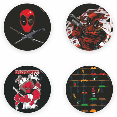 Marvel Deadpool Hero pack of 4 (Officially Licensed) Fridge Magnet Pack of 4(Multicolor)
Marvel Deadpool Hero pack of 4 (Officially Licensed) Fridge Magnet Pack of 4(Multicolor)