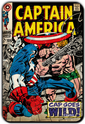 Marvel Wild Captain America pack of 1 (Officially Licensed) Fridge Magnet Pack of 1(Multicolor)
Marvel Wild Captain America pack of 1 (Officially Licensed) Fridge Magnet Pack of 1(Multicolor)
