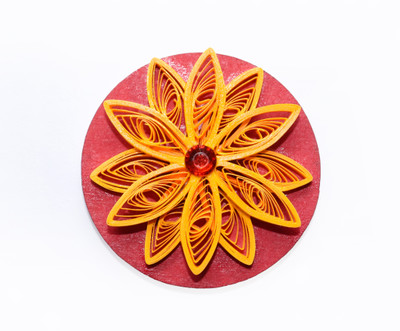 Calamus Unique Fridge Magnet Pack of 1(Yellow)