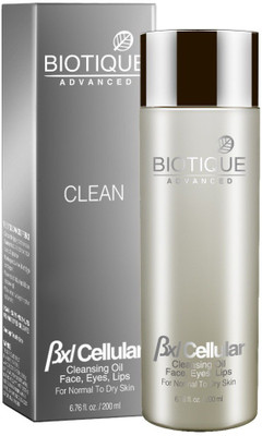 Biotique Advanced Cleasing Oil,Face,Eyes,Lips Makeup Remover(200 ml)
