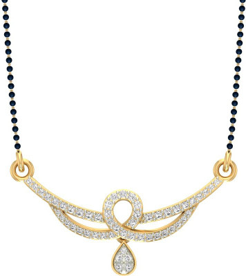 Jewels5 Ambar 18kt Diamond Yellow Gold Mangalsutra Tanmaniya(Rhodium Plated) 
Jewels5 Ambar 18kt Diamond Yellow Gold Mangalsutra Tanmaniya(Rhodium Plated)