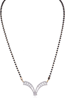 Jisha Rhythm Of Love 18kt Diamond Yellow Gold Mangalsutra Tanmaniya