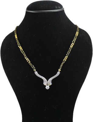 You Bella American Diamond Alloy Mangalsutra