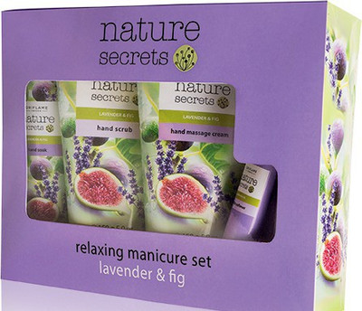 Oriflame Sweden Nature Secrets Relaxing Manicure Set Lavender & Fig(465 g, Set of 4)
Oriflame Sweden Nature Secrets Relaxing Manicure Set Lavender & Fig(465 g, Set of 4)