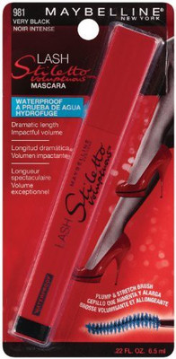 Maybelline Lash Stiletto Voluptuous Waterproof Mascara Very Black 981 6.6 ml(Black)
Maybelline Lash Stiletto Voluptuous Waterproof Mascara Very Black 981 6.6 ml(Black)