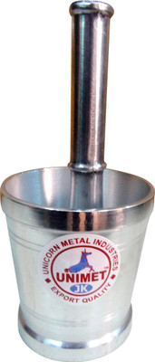 Jk Vallabhdas Aluminium Mortar and Pestle Steel Shape Size 2 Aluminium Masher(Steel, Pack of 1)
Jk Vallabhdas Aluminium Mortar and Pestle Steel Shape Size 2 Aluminium Masher(Steel, Pack of 1)
