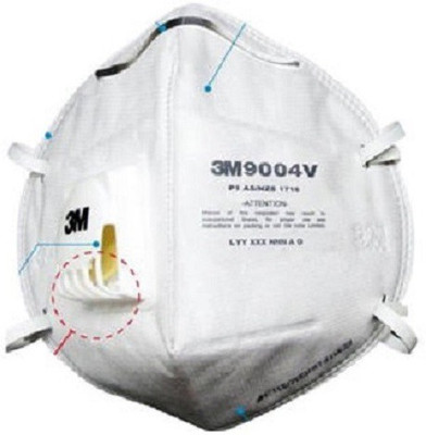 3M Anti-Pollution 9004WV Mask and Respirator