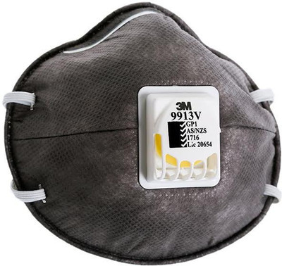 3M Anti-Pollution with Activated Carbon 9913V Mask and Respirator