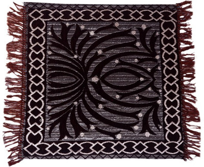 JT International Cotton Bathroom Mat(Multicolor, Small)