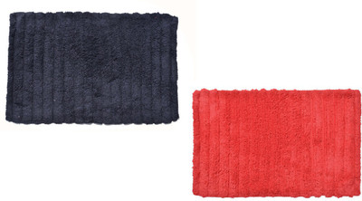 Avira Home Cotton Bath Mat Outstanding Value Ribbed Mat- Set Of 2(Red, Black, Black;red
Avira Home Cotton Bath Mat Outstanding Value Ribbed Mat- Set Of 2(Red, Black, Black;red