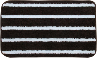 Saral Home Microfiber Bath Mat Super Soft Micro Polyester Bathmat(Brown