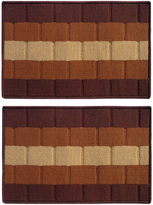 Status PP (Polypropylene) Door Mat(Brown