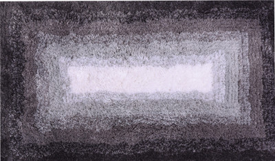 Riva Carpets Polyester Bath Mat Geometric(Black