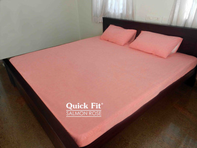 Quick Fit Fitted Size Waterproof Mattress Protector(Pink
Quick Fit Fitted Size Waterproof Mattress Protector(Pink
