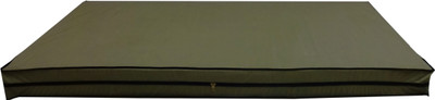 LITHARA Zippered Small Size Waterproof Mattress Protector(Brown)