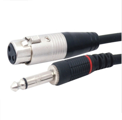 Krown 3 Pin Mic Extension Female Xlr To 6.3mm P-38 Mono Male Cable 1.5 Mtr Cable(Black)
Krown 3 Pin Mic Extension Female Xlr To 6.3mm P-38 Mono Male Cable 1.5 Mtr Cable(Black)
