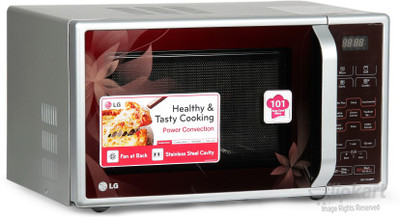 LG 21 L Convection Microwave Oven(MC2143BPP, Silver)