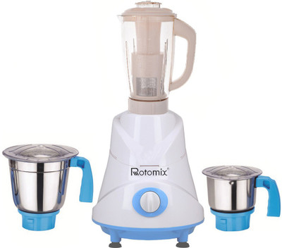 Rotomix Latest Jar attachments of chutney medium & juicer jarType-615 750 W Juicer Mixer Grinder(Multicolor, 3 Jars)
Rotomix Latest Jar attachments of chutney medium & juicer jarType-615 750 W Juicer Mixer Grinder(Multicolor, 3 Jars)