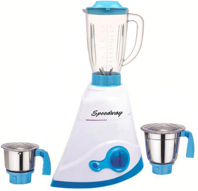 speedway SW ABS PlasticMGJ-MA17 1000W 1000 W Juicer Mixer Grinder(Multicolor, 3 Jars)
speedway SW ABS PlasticMGJ-MA17 1000W 1000 W Juicer Mixer Grinder(Multicolor, 3 Jars)