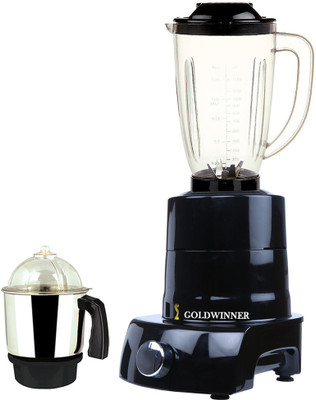 Goldwinner MA ABS Body MGJ WOF 2017-95 750 W Juicer Mixer Grinder(Black, 2 Jars)