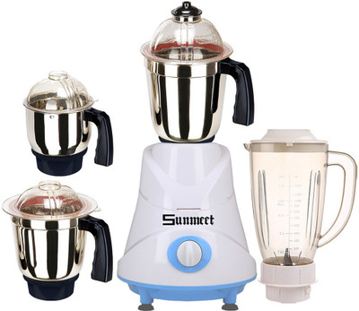 Sunmeet ABS Body MG16-WFJ67 750 W Juicer Mixer Grinder(Multicolor, 4 Jars)
Sunmeet ABS Body MG16-WFJ67 750 W Juicer Mixer Grinder(Multicolor, 4 Jars)