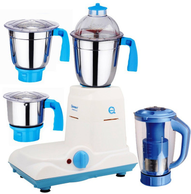 Sunmeet SM 1000 Baba 1000 W Mixer Grinder(White, 4 Jars)