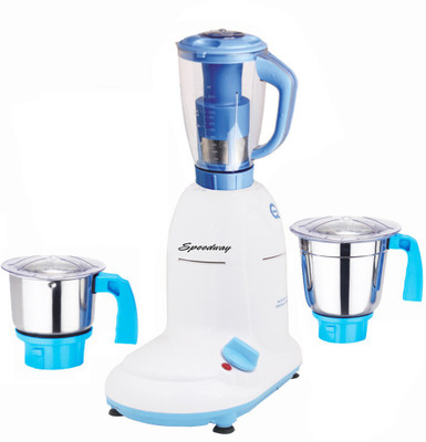 speedway Latest Jar attachments of chutney medium & juicer jarType-676 600 W Juicer Mixer Grinder(Multicolor, 3 Jars)
speedway Latest Jar attachments of chutney medium & juicer jarType-676 600 W Juicer Mixer Grinder(Multicolor, 3 Jars)