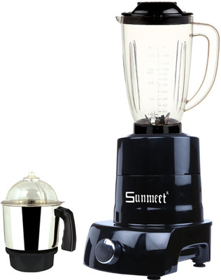 Sunmeet MA ABS Body MGJ WOF 2017-144 1000 W Juicer Mixer Grinder(Black, 2 Jars)