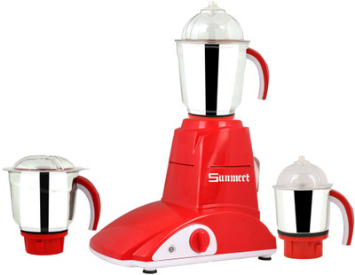 Sunmeet Combo Pack of 3 Jars with 1 White Blender Without Attachment free SM-225 1000 W Mixer Grinder(Red, 3 Jars)
Sunmeet Combo Pack of 3 Jars with 1 White Blender Without Attachment free SM-225 1000 W Mixer Grinder(Red, 3 Jars)