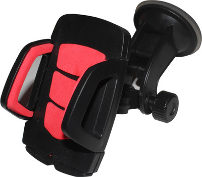 Heartly Car Steering Wheel Mobile Stand Cradle Holder_1 Mobile Holder, Pink