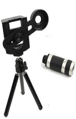 DPower 8x with tripod Plus Mobile Phone Lens(Wide and Macro)