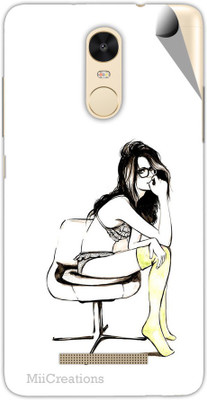 MiiCreations XM-R-N3-MS-00178 Xiaomi Redmi Note 3 Mobile Skin(White)