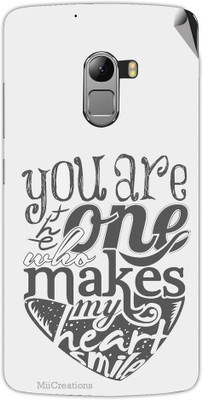MiiCreations LN-K4-N-MS-00189 Lenovo Vibe K4 Note Mobile Skin(Grey)