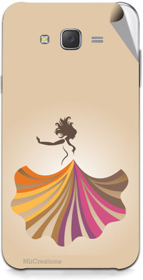 MiiCreations SMNG-J7-MS-00134 Samsung Galaxy J7 Mobile Skin(Brown)