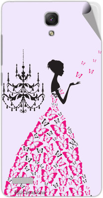 MiiCreations XM-R-N-MS-00051 Xiaomi Redmi Note Mobile Skin(Pink)