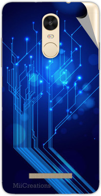 MiiCreations XM-R-N3-MS-00158 Xiaomi Redmi Note 3 Mobile Skin(Blue)