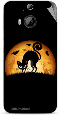 MiiCreations H-M9-P-MS-00028 HTC One M9 Plus Mobile Skin(Black)