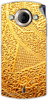 MiiCreations MMXA255-MS-00306 Micromax Canvas Selfie A255 Mobile Skin(Gold)