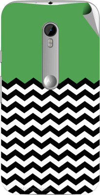 MiiCreations M-G3-MS-00001 Motorola Moto G 3rd Gen Mobile Skin(Green)
