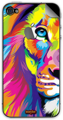 instyler DIGITAL-123 Apple iPhone 4S Mobile Skin(MULTICOLOR)