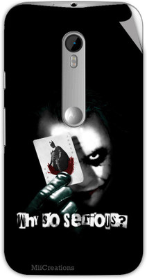 MiiCreations M-G3-MS-00065 Motorola Moto G (3rd Generation) Mobile Skin(Black)
MiiCreations M-G3-MS-00065 Motorola Moto G (3rd Generation) Mobile Skin(Black)