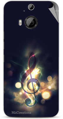 MiiCreations H-M9-P-MS-00315 HTC One M9 Plus Mobile Skin(Black)